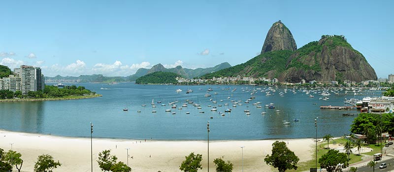 Panoramablick auf Rio de Janeiro