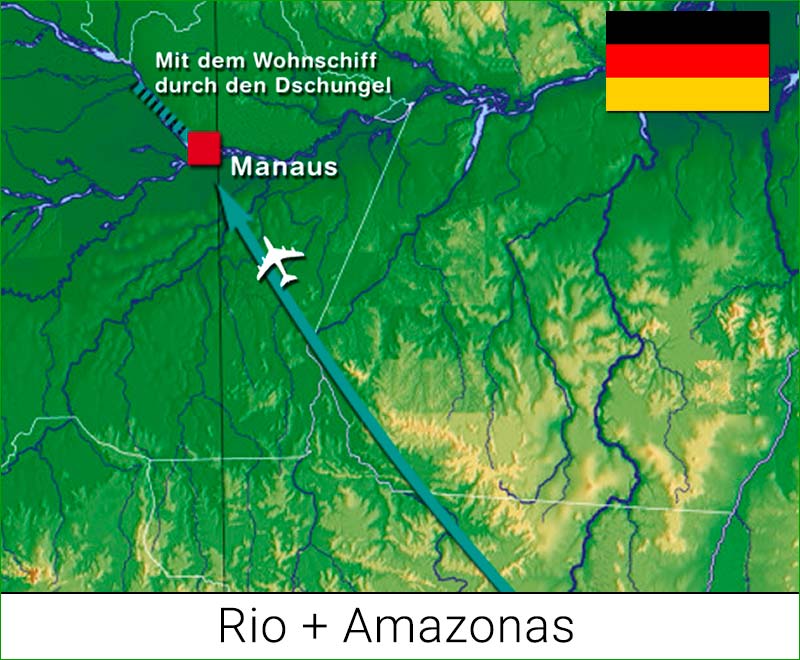 Rio mit Amazonas-Kreuzfahrt