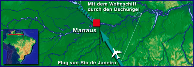 9 Tage Rundreise "Rio und Amazonas-Kreuzfahrt"